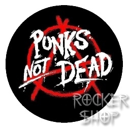 Odznak PUNKS NOT DEAD-A