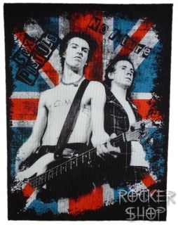 Nášivka SEX PISTOLS chrbtová-UK Flag