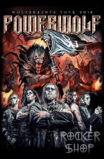 Vlajka POWERWOLF-Wolfsnachte Band