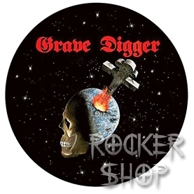 Odznak GRAVE DIGGER-Heavy Metal Breakdown