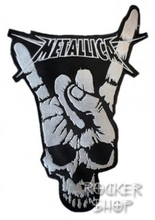 Nášivka METALLICA chrbtová-Skull Fingers