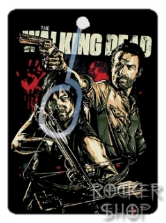 Visačka WALKING DEAD-Rick And Daryl