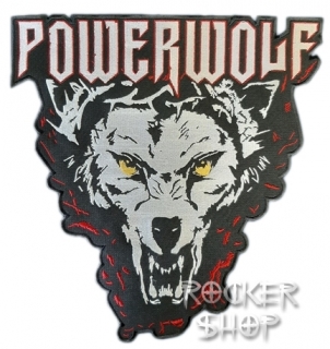 Nášivka POWERWOLF chrbtová-Wolf