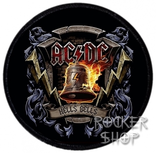 Nášivka AC/DC foto-Hell´s Bells Flame /kruh/