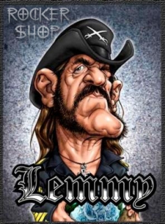 Nášivka LEMMY foto-Caricature