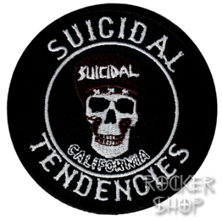 Nášivka SUICIDAL TENDENCIES nažehľovacia-Skull