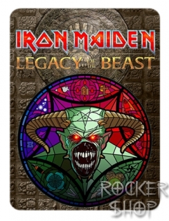 Nažehľovačka IRON MAIDEN-Legacy Of The Beast