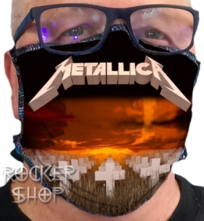 Ochranné rúško METALLICA-Master Of Puppets