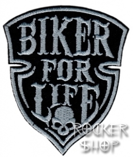 Nášivka BIKER FOR LIFE nažehľovacia