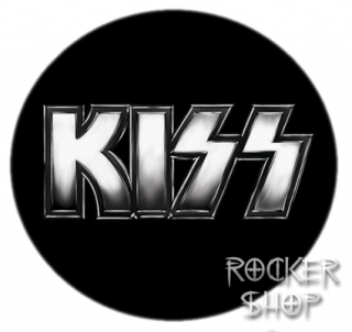  Nálepka KISS na auto reflexná-Logo