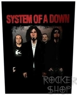 Nášivka SYSTEM OF A DOWN chrbtová-Band