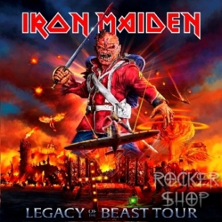Nálepka IRON MAIDEN-Legacy Of The Beast Tour
