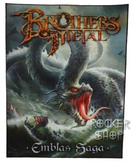 Nášivka BROTHERS OF METAL chrbtová-Emblas Saga