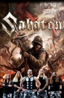 Vlajka SABATON-Last Stand Band