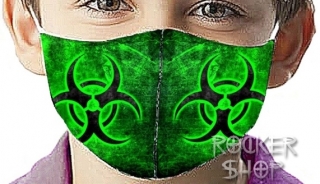 Ochranné rúško BIOHAZARD detské