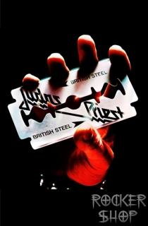 Vlajka JUDAS PRIEST-British Steel