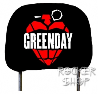 Návlek na opierku hlavy GREEN DAY-Heart Grenade