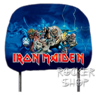 Návlek na opierku hlavy IRON MAIDEN-Eddies