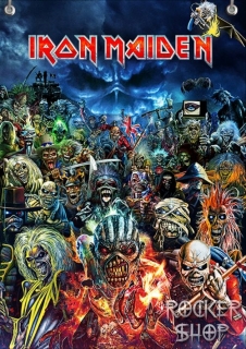 Vlajka IRON MAIDEN-Collade