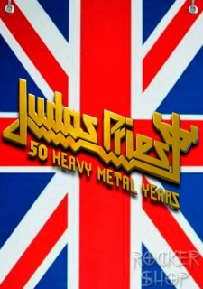 Vlajka JUDAS PRIEST-50 Heavy Metal Years