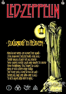 Vlajka LED ZEPPELIN-Stairway To Heaven