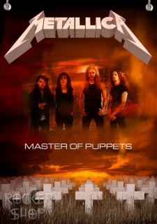 Vlajka METALLICA-Master Of Puppets