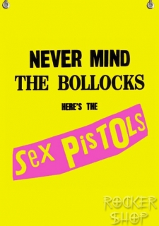 Vlajka SEX PISTOLS-Never Mind The Bollocks
