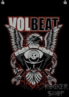 Vlajka VOLBEAT-Logo