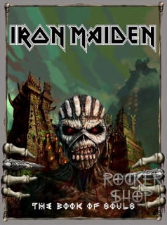 Nášivka IRON MAIDEN chrbtová-Book Of Souls