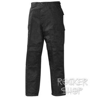 Nohavice pánske kapsáče-čierne