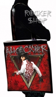 Taška ALICE COOPER nákupná-I'll Bite Your Face Off