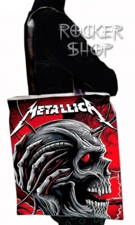 Taška METALLICA nákupná-Skull