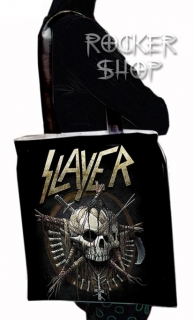 Taška SLAYER nákupná-Skull