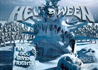 Puzzle HELLOWEEN-My God Given Right /1080 dielov/