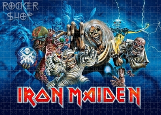 Puzzle IRON MAIDEN-Eddies /1080 dielov/