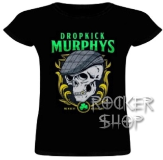 Tričko DROPKICK MURPHYS dámske-Skull