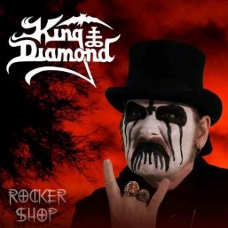 Nálepka KING DIAMOND-Hand Horns