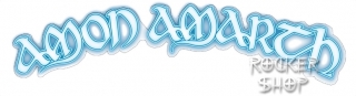  Nálepka AMON AMARTH orezaná-Blue Logo