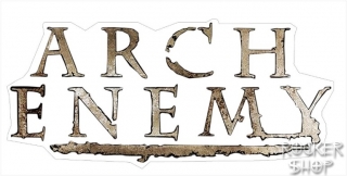  Nálepka ARCH ENEMY orezaná-Logo