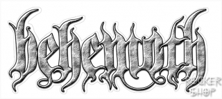  Nálepka BEHEMOTH orezaná-Logo