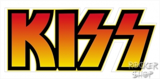  Nálepka KISS orezaná-Logo