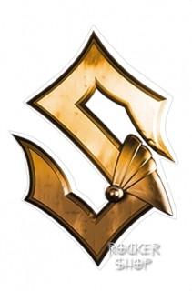  Nálepka SABATON orezaná-S Logo