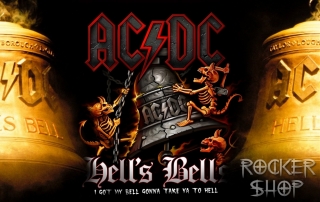 Vlajka AC/DC-Hell s Bells