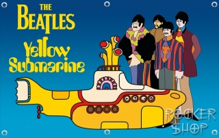 Vlajka BEATLES-Yellow Submarine
