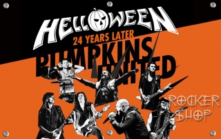 Vlajka HELLOWEEN-Pumpkins United