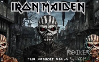 Vlajka IRON MAIDEN-Book Of Souls