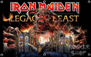 Vlajka IRON MAIDEN-Legacy Of The Beast