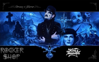 Vlajka KING DIAMOND-Dreams Of Horror