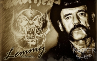 Vlajka MOTORHEAD-Snaggletooth/Lemmy