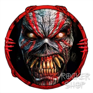 Nálepka IRON MAIDEN-Eddie Senjutsu